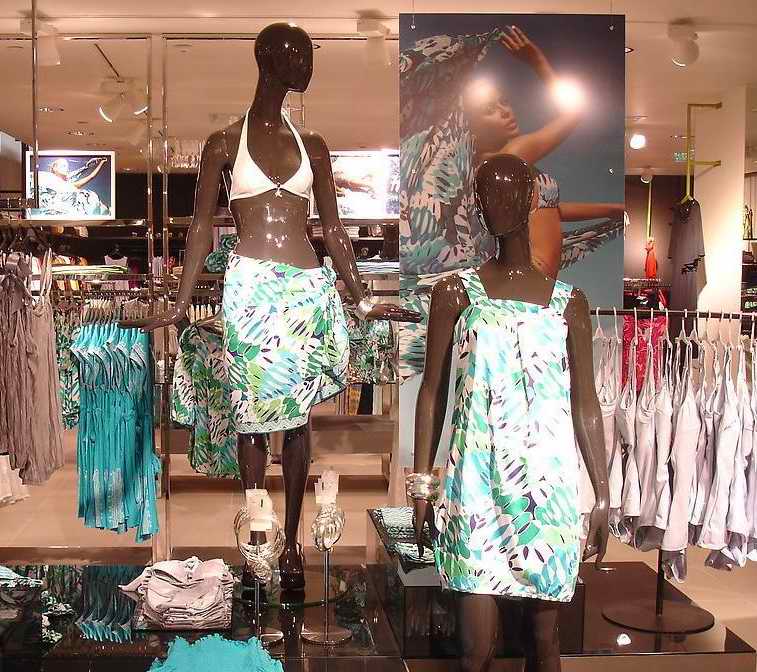 女装陈列设计-齐玲玲的设计师家园:女装陈列设