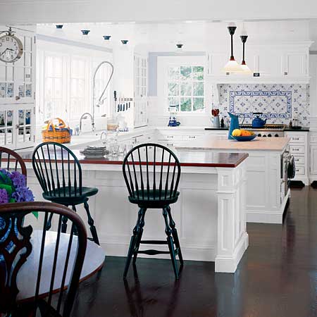 美式风格家居设计系列讲座  厨房的色彩  
