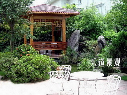 庭院设计-武汉乐道创景园林景观设计国内平面设计培训学校图片