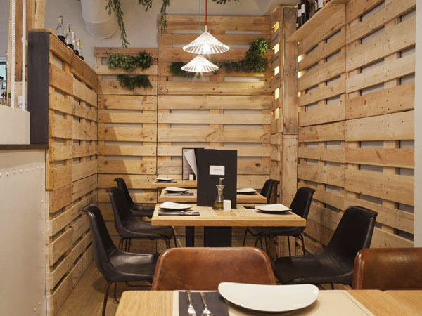 分享绿色概念餐厅作品案例